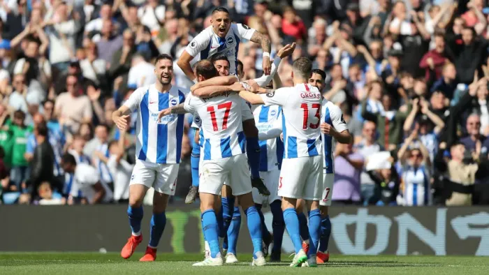 Framed Print : Brighton and Hove Albion vs Manchester City: Premier League Showdown at American Express Community Stadium (May 12, 2019) Framed Print : Brighton and Hove Albion vs Manchester City: Premier League Showdown at American Express Community Stadium (May 12, 2019)