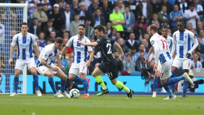 Framed Print : Brighton and Hove Albion vs Manchester City: Premier League Showdown at American Express Community Stadium (May 12, 2019) Framed Print : Brighton and Hove Albion vs Manchester City: Premier League Showdown at American Express Community Stadium (May 12, 2019)