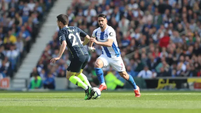 Framed Print : Brighton and Hove Albion vs Manchester City: Premier League Showdown at American Express Community Stadium (May 12, 2019) Framed Print : Brighton and Hove Albion vs Manchester City: Premier League Showdown at American Express Community Stadium (May 12, 2019)