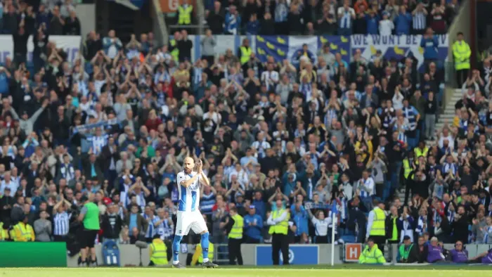 Framed Print : Brighton and Hove Albion vs Manchester City: Premier League Showdown at American Express Community Stadium (12 May 2019) Framed Print : Brighton and Hove Albion vs Manchester City: Premier League Showdown at American Express Community Stadium (12 May 2019)