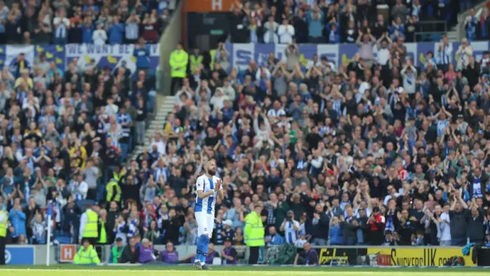 Framed Print : Brighton and Hove Albion vs Manchester City: Premier League Showdown at American Express Community Stadium (May 12, 2019) Framed Print : Brighton and Hove Albion vs Manchester City: Premier League Showdown at American Express Community Stadium (May 12, 2019)