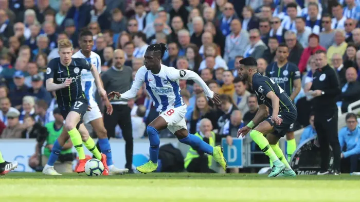 Framed Print : Brighton and Hove Albion vs Manchester City: Premier League Showdown at American Express Community Stadium (May 12, 2019) Framed Print : Brighton and Hove Albion vs Manchester City: Premier League Showdown at American Express Community Stadium (May 12, 2019)