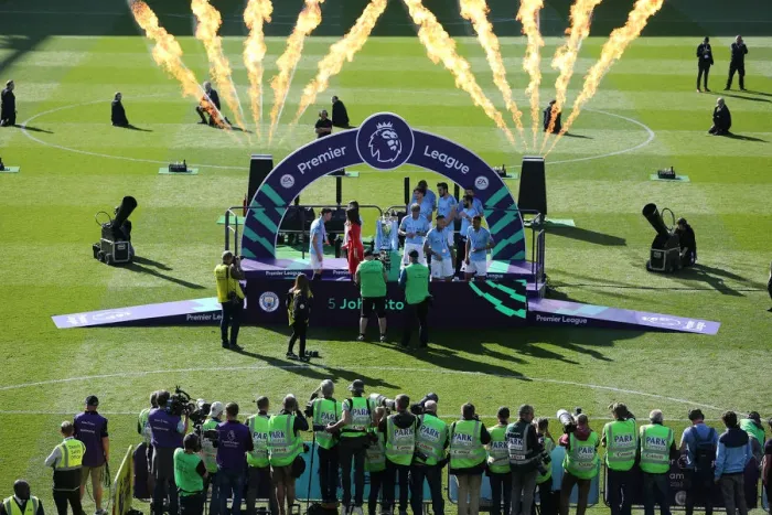 Framed Print : Brighton and Hove Albion vs Manchester City: Premier League Showdown at American Express Community Stadium (May 12, 2019) Framed Print : Brighton and Hove Albion vs Manchester City: Premier League Showdown at American Express Community Stadium (May 12, 2019)