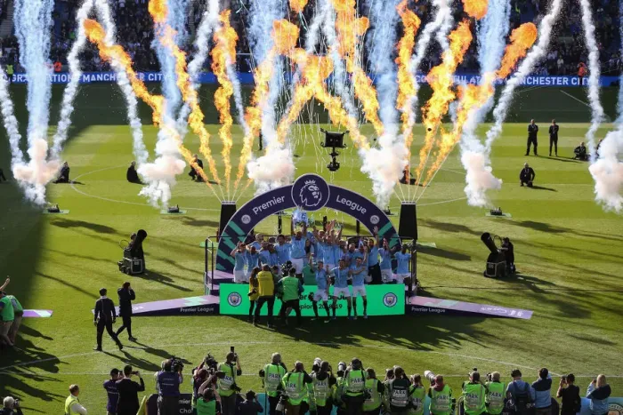 Framed Print : Brighton and Hove Albion vs Manchester City: Premier League Showdown at American Express Community Stadium (12 May 2019) Framed Print : Brighton and Hove Albion vs Manchester City: Premier League Showdown at American Express Community Stadium (12 May 2019)