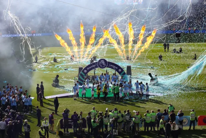 Framed Print : Brighton and Hove Albion vs Manchester City: Premier League Showdown at American Express Community Stadium (May 12, 2019) Framed Print : Brighton and Hove Albion vs Manchester City: Premier League Showdown at American Express Community Stadium (May 12, 2019)
