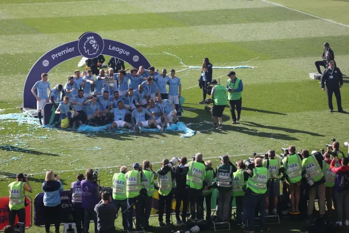 Framed Print : Brighton and Hove Albion vs Manchester City: Premier League Showdown at American Express Community Stadium (May 12, 2019) Framed Print : Brighton and Hove Albion vs Manchester City: Premier League Showdown at American Express Community Stadium (May 12, 2019)
