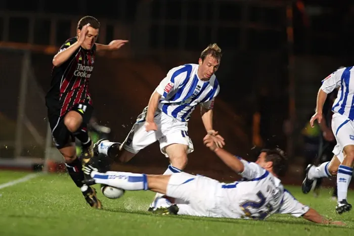 Framed Print : Brighton & Hove Albion vs. Manchester City: 2008-09 Carling Cup Showdown