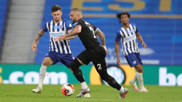 Framed Print : Brighton and Hove Albion vs Manchester City: Premier League Showdown at American Express Community Stadium (11JUL20) Framed Print : Brighton and Hove Albion vs Manchester City: Premier League Showdown at American Express Community Stadium (11JUL20)
