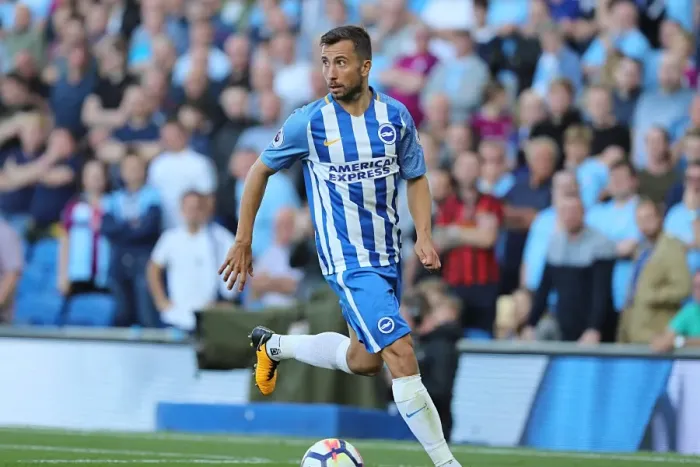 Framed Print : Brighton & Hove Albion vs Manchester City: Markus Suttner in Action (12th August 2017) Framed Print : Brighton & Hove Albion vs Manchester City: Markus Suttner in Action (12th August 2017)