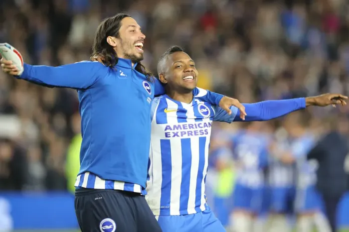 Framed Print : Brighton and Hove Albion vs Manchester United: Premier League Showdown at American Express Community Stadium (04.05.2018) Framed Print : Brighton and Hove Albion vs Manchester United: Premier League Showdown at American Express Community Stadium (04.05.2018)