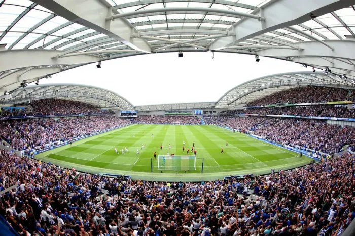 Framed Print : Brighton and Hove Albion vs Manchester United: Premier League Showdown at American Express Community Stadium (19th August 2018) Framed Print : Brighton and Hove Albion vs Manchester United: Premier League Showdown at American Express Community Stadium (19th August 2018)