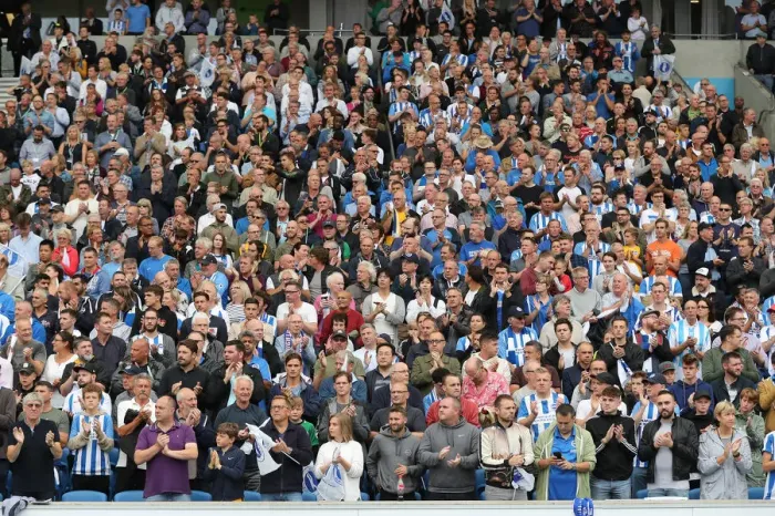 Framed Print : Brighton and Hove Albion vs Manchester United: Premier League Showdown at American Express Community Stadium (19th August 2018)