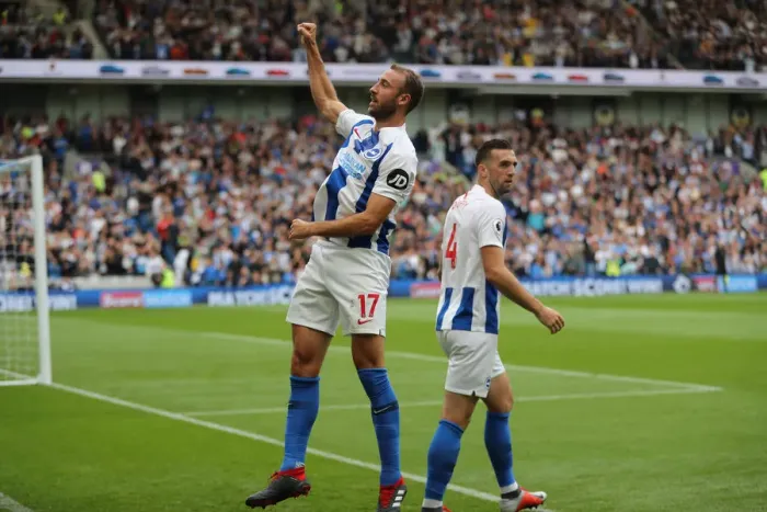 Framed Print : Brighton and Hove Albion vs Manchester United: Premier League Showdown at American Express Community Stadium (19th August 2018) Framed Print : Brighton and Hove Albion vs Manchester United: Premier League Showdown at American Express Community Stadium (19th August 2018)