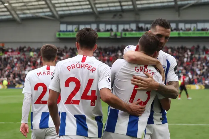 Framed Print : Brighton and Hove Albion vs Manchester United: Premier League Clash at American Express Community Stadium (19th August 2018) Framed Print : Brighton and Hove Albion vs Manchester United: Premier League Clash at American Express Community Stadium (19th August 2018)