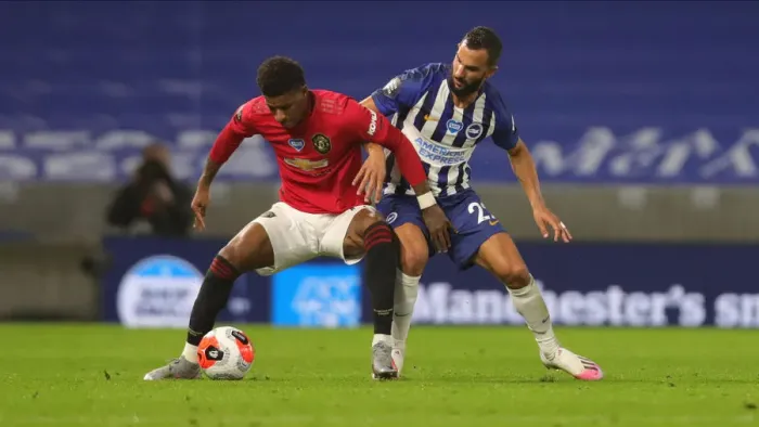 Framed Print : Brighton and Hove Albion vs Manchester United: Premier League Showdown at American Express Community Stadium (30JUN20) Framed Print : Brighton and Hove Albion vs Manchester United: Premier League Showdown at American Express Community Stadium (30JUN20)