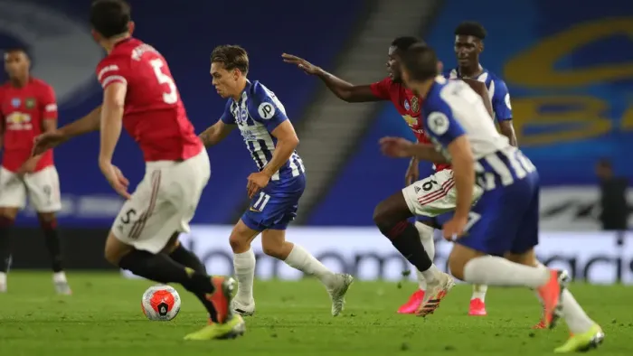 Framed Print : Brighton and Hove Albion vs Manchester United: Premier League Showdown at American Express Community Stadium (30JUN20) Framed Print : Brighton and Hove Albion vs Manchester United: Premier League Showdown at American Express Community Stadium (30JUN20)