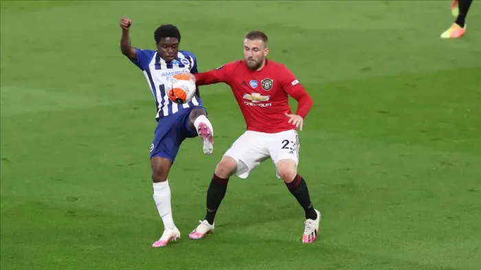 Framed Print : Brighton and Hove Albion vs Manchester United: Premier League Showdown at American Express Community Stadium (30JUN20)