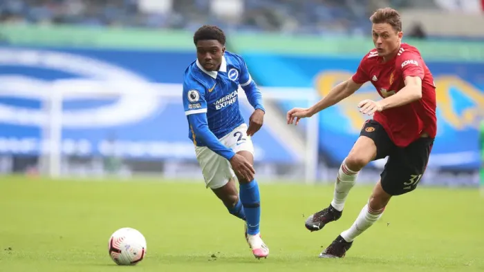 Framed Print : Brighton and Hove Albion vs Manchester United: Premier League Showdown at American Express Community Stadium (26SEP20) Framed Print : Brighton and Hove Albion vs Manchester United: Premier League Showdown at American Express Community Stadium (26SEP20)
