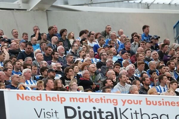 Brighton and Hove Albion vs Middlesbrough: A Sea of Passionate Fans at the American Express Community Stadium (18th October 2014)
