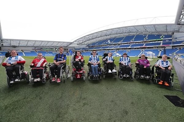 Brighton and Hove Albion vs Middlesbrough: Powerchair Football Clash at American Express Community Stadium (18OCT14)