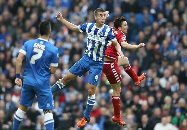 Brighton and Hove Albion vs. Middlesbrough: A Battle in the Sky Bet Championship (19DEC15)