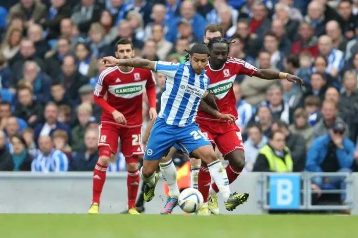Framed Print : Brighton & Hove Albion vs. Middlesbrough: 2012-13 Home Game Framed Print : Brighton & Hove Albion vs. Middlesbrough: 2012-13 Home Game