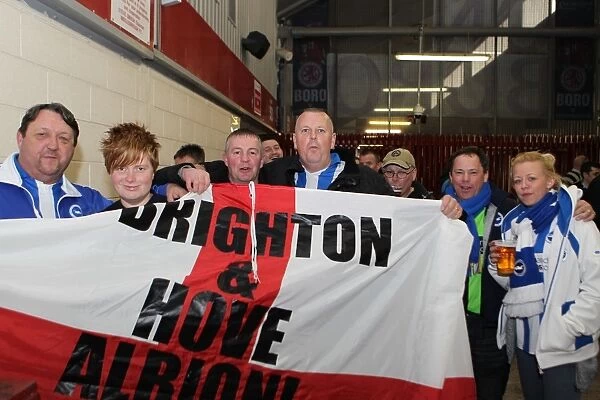 Brighton & Hove Albion vs. Middlesbrough: 2013 Away Game
