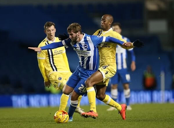 Brighton & Hove Albion vs Millwall: Paddy McCourt in Action (12DEC14) - Sky Bet Championship Clash