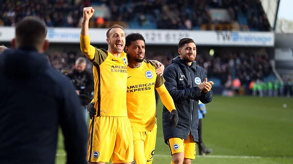 Brighton and Hove Albion vs. Millwall: Emirates FA Cup Quarterfinal Battle at The Den (17MAR19)