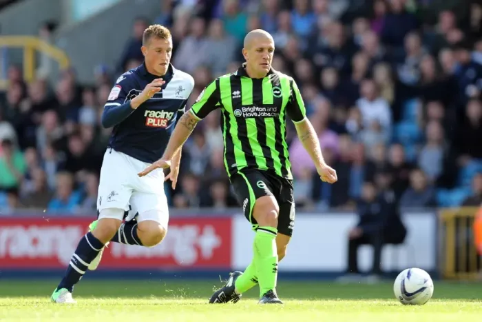 Framed Print : Brighton & Hove Albion vs Millwall: 2012-13 Season Away Game Framed Print : Brighton & Hove Albion vs Millwall: 2012-13 Season Away Game