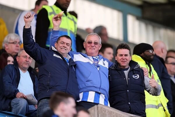 Brighton & Hove Albion vs Millwall: Away Game - March 1, 2014 (Millwall 01-03-2014)