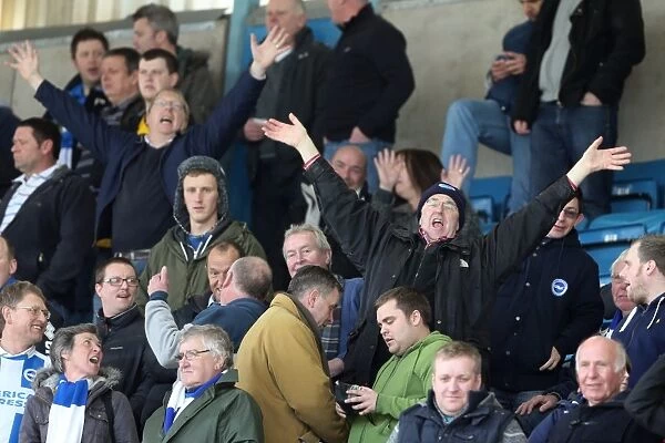 Brighton & Hove Albion vs Millwall: Away Game, 01-03-2014