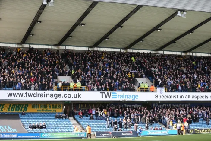 Framed Print : Brighton & Hove Albion vs. Millwall: Away Game, March 1, 2014 (Millwall 01-03-2014) Framed Print : Brighton & Hove Albion vs. Millwall: Away Game, March 1, 2014 (Millwall 01-03-2014)