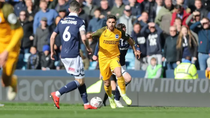 Framed Print : Brighton and Hove Albion vs. Millwall: A FA Cup Quarterfinal Battle at The Den (17MAR19) Framed Print : Brighton and Hove Albion vs. Millwall: A FA Cup Quarterfinal Battle at The Den (17MAR19)
