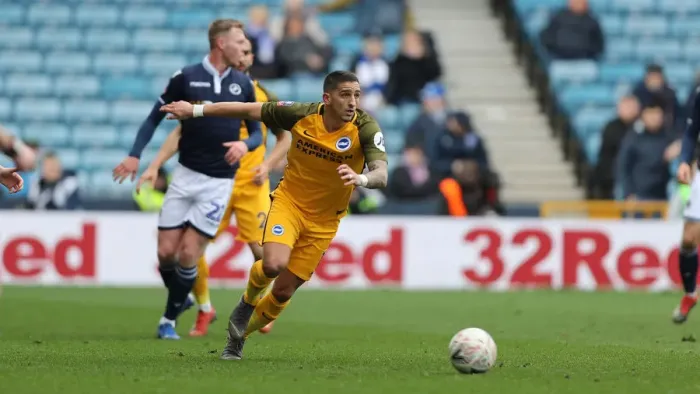Framed Print : Brighton and Hove Albion vs. Millwall: FA Cup Quarterfinal Battle at The Den (17MAR19) Framed Print : Brighton and Hove Albion vs. Millwall: FA Cup Quarterfinal Battle at The Den (17MAR19)