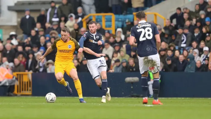 Framed Print : Brighton and Hove Albion vs. Millwall: FA Cup Quarterfinal Battle at The Den (17MAR19) Framed Print : Brighton and Hove Albion vs. Millwall: FA Cup Quarterfinal Battle at The Den (17MAR19)