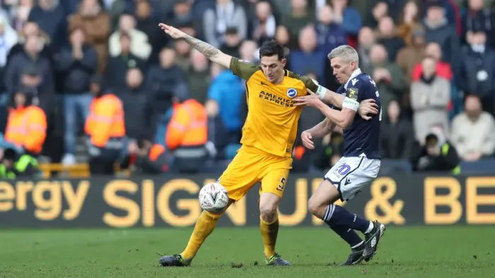 Framed Print : Brighton and Hove Albion vs. Millwall: FA Cup Quarterfinal Battle at The Den (17MAR19) Framed Print : Brighton and Hove Albion vs. Millwall: FA Cup Quarterfinal Battle at The Den (17MAR19)