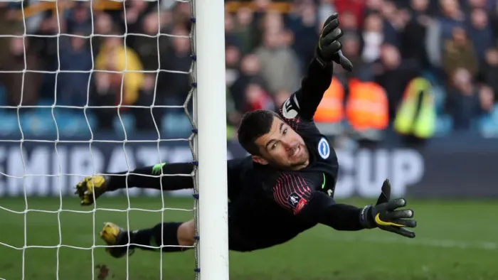 Framed Print : Brighton and Hove Albion vs. Millwall: FA Cup Quarterfinal Showdown at The Den (17March19)