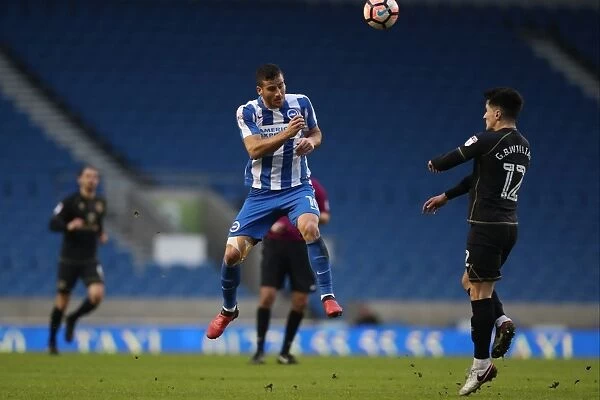 Brighton and Hove Albion vs. Milton Keynes Dons: FA Cup 3rd Round Battle at American Express Community Stadium (January 2017)