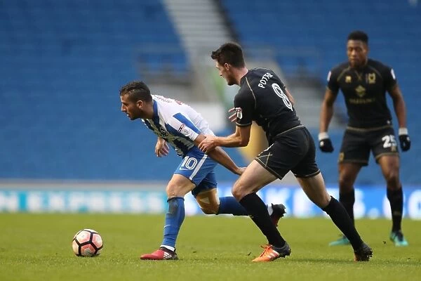 Brighton and Hove Albion vs Milton Keynes Dons: FA Cup 3rd Round Battle at American Express Community Stadium (December 2016)