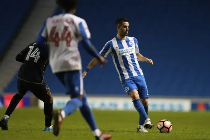 Framed Print : Brighton and Hove Albion vs Milton Keynes Dons: FA Cup 3rd Round Clash at American Express Community Stadium (January 7, 2017) Framed Print : Brighton and Hove Albion vs Milton Keynes Dons: FA Cup 3rd Round Clash at American Express Community Stadium (January 7, 2017)