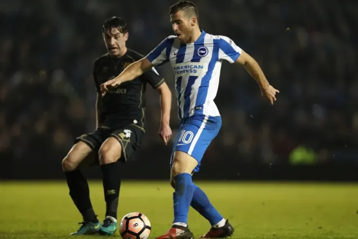 Framed Print : Brighton and Hove Albion vs Milton Keynes Dons: FA Cup 3rd Round Showdown at American Express Community Stadium (07JAN17) Framed Print : Brighton and Hove Albion vs Milton Keynes Dons: FA Cup 3rd Round Showdown at American Express Community Stadium (07JAN17)