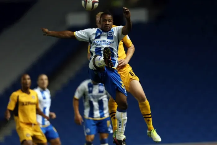 Framed Print : Brighton & Hove Albion vs Newport County AFC: 2013-14 Home Game Framed Print : Brighton & Hove Albion vs Newport County AFC: 2013-14 Home Game