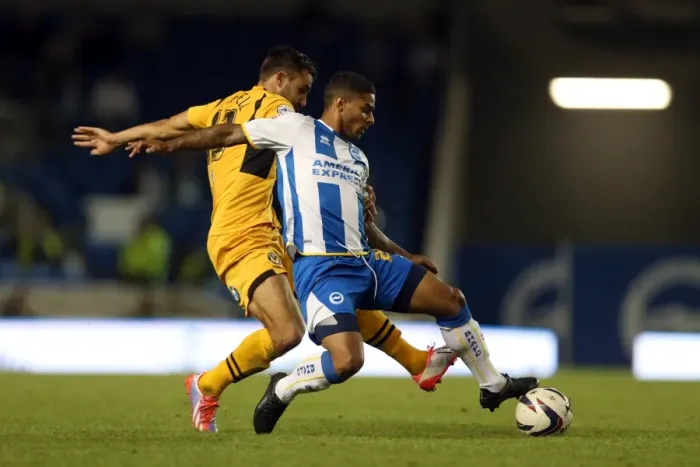 Framed Print : Brighton & Hove Albion vs Newport County AFC: Home Game - August 2013 Framed Print : Brighton & Hove Albion vs Newport County AFC: Home Game - August 2013