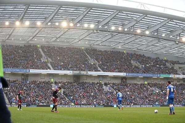 Brighton & Hove Albion vs Norwich City: Dale Stephens in Action during the Sky Bet Championship Clash (3rd April 2015)