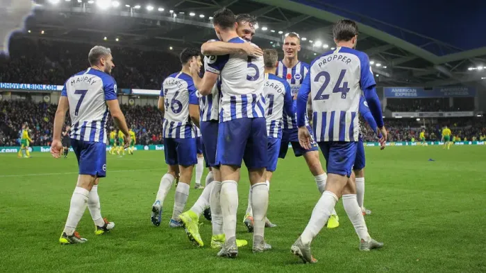 Framed Print : Brighton and Hove Albion vs Norwich City: Premier League Showdown at American Express Community Stadium (November 2, 2019) Framed Print : Brighton and Hove Albion vs Norwich City: Premier League Showdown at American Express Community Stadium (November 2, 2019)