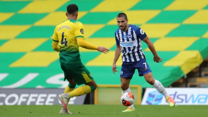 Framed Print : Brighton and Hove Albion vs. Norwich City: Premier League Showdown at Carrow Road (04JUL20) Framed Print : Brighton and Hove Albion vs. Norwich City: Premier League Showdown at Carrow Road (04JUL20)