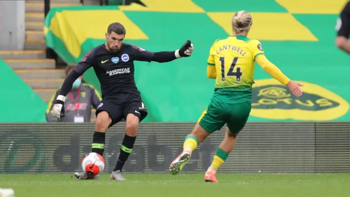 Framed Print : Brighton and Hove Albion vs. Norwich City: Premier League Showdown at Carrow Road (04JUL20) Framed Print : Brighton and Hove Albion vs. Norwich City: Premier League Showdown at Carrow Road (04JUL20)