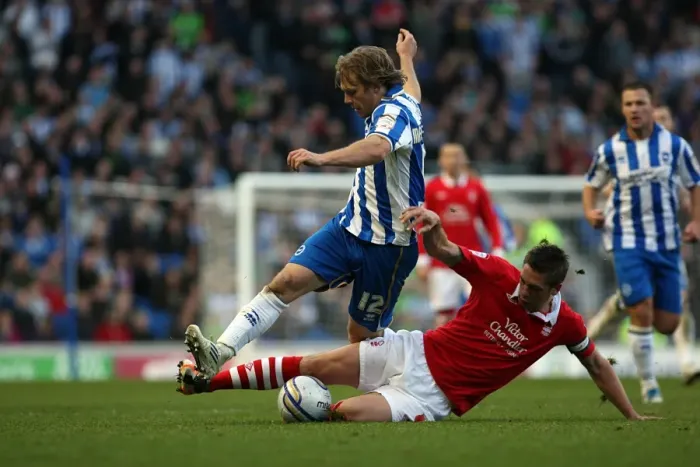 Framed Print : Brighton & Hove Albion vs. Nottingham Forest: 2011-12 Home Game Framed Print : Brighton & Hove Albion vs. Nottingham Forest: 2011-12 Home Game
