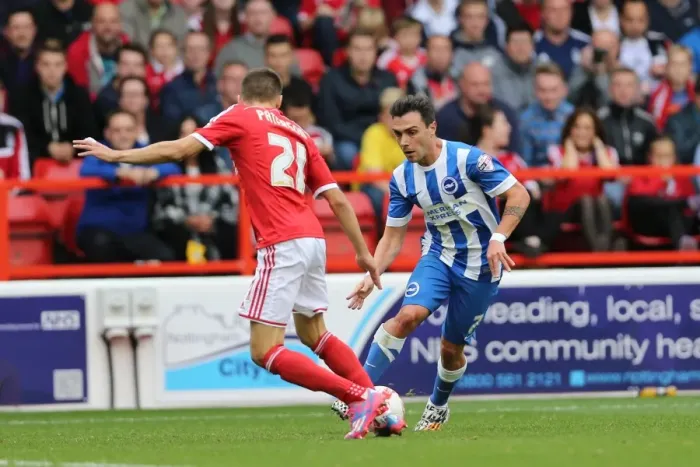 Framed Print : Brighton & Hove Albion vs. Nottingham Forest: 27 September 2014 (Away Game) Framed Print : Brighton & Hove Albion vs. Nottingham Forest: 27 September 2014 (Away Game)